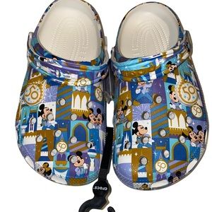 Crocs Walt Disney World 50th Anniversary Mickey & Minnie Mouse Women 7 /youth 5